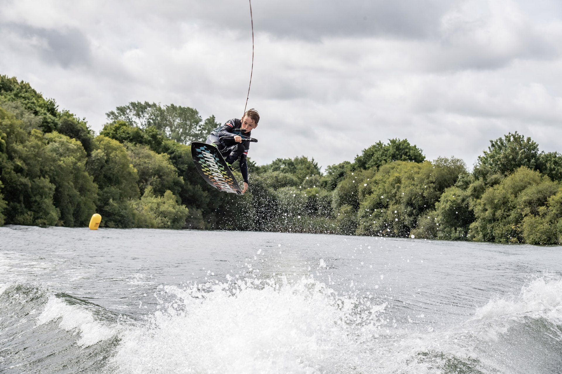 Ollie Phillips at the 2022 Malibu Boats UK Wakeboard And Wakesurf Nationals